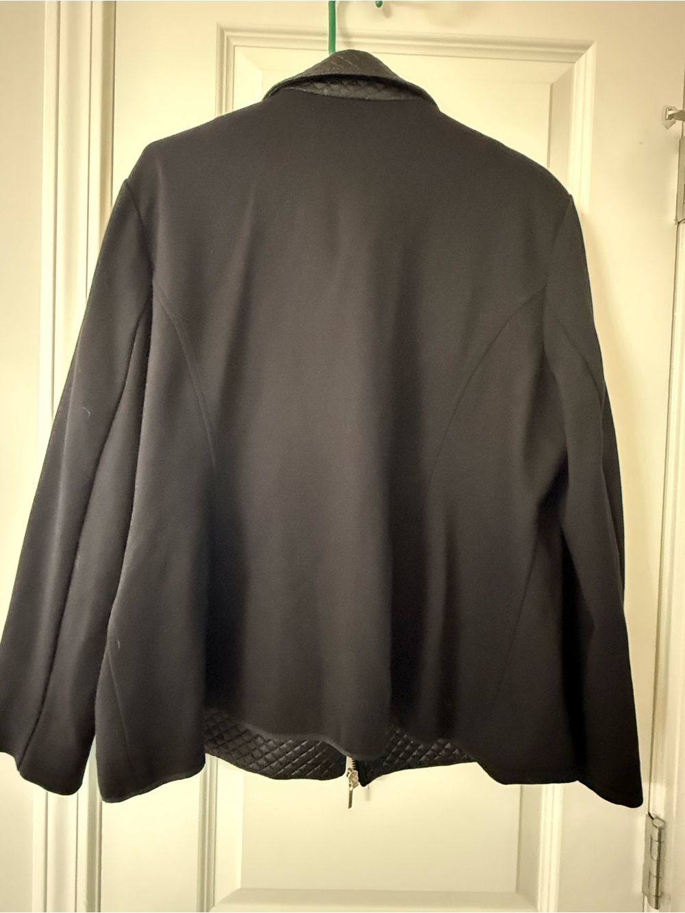 Anne Klein Quilted Moto Jacket Size XL - Picture 9 of 9